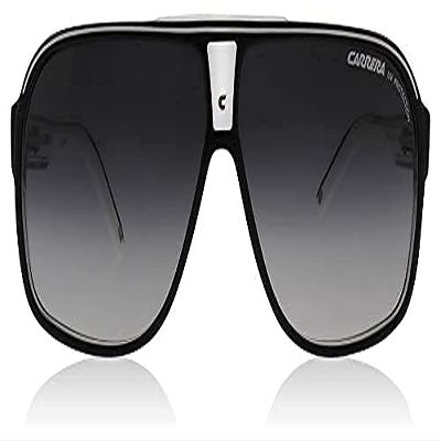 Carrera Grand Prix 2 T4M Pilot Sunglasses Lens Categ, Black/White, 64mm