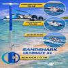 SandShark Anchor Ultimate XL - Premium Screw in Boat Anchor, Pontoon Boat Anchor, Stainless Steel Shallow Water Anchor Pole, Sand Anchor 37"-62" w/Case - Essential Pontoon Boat Accessories view 4
