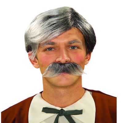 Rubies Geppetto Wig & Moustache for Adults, No Size