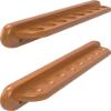 Viper 2-Piece Traditional Wall Mounted Solid Oak Billiard/Pool Cue Rack, Holds 8 Cues, Oak Finish view 1
