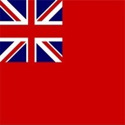 1000 Flags Red Ensign Navy Sleeved Boat and Tree House Flag 45cm x 30cm