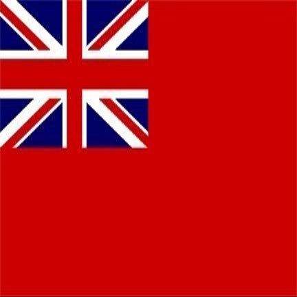 1000 Flags Red Ensign Navy Sleeved Boat and Tree House Flag 45cm x 30cm