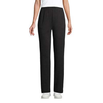 Lands' End Women s Sport Knit Pants Black Tall Small