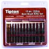 Tipton Nylon Bore Brush 13 Piece Set with Molded Hinge-top Storage Box for Gun Cleaning and Maintenance view 2