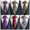 Adulove Men's Necktie Classic Silk Tie Woven Jacquard Neck Ties 6 PCS view 1