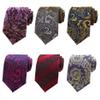 Adulove Men's Necktie Classic Silk Tie Woven Jacquard Neck Ties 6 PCS view 2