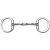Myler Eggbutt Without Hooks with Stainless Steel French Link Snaffle view 1