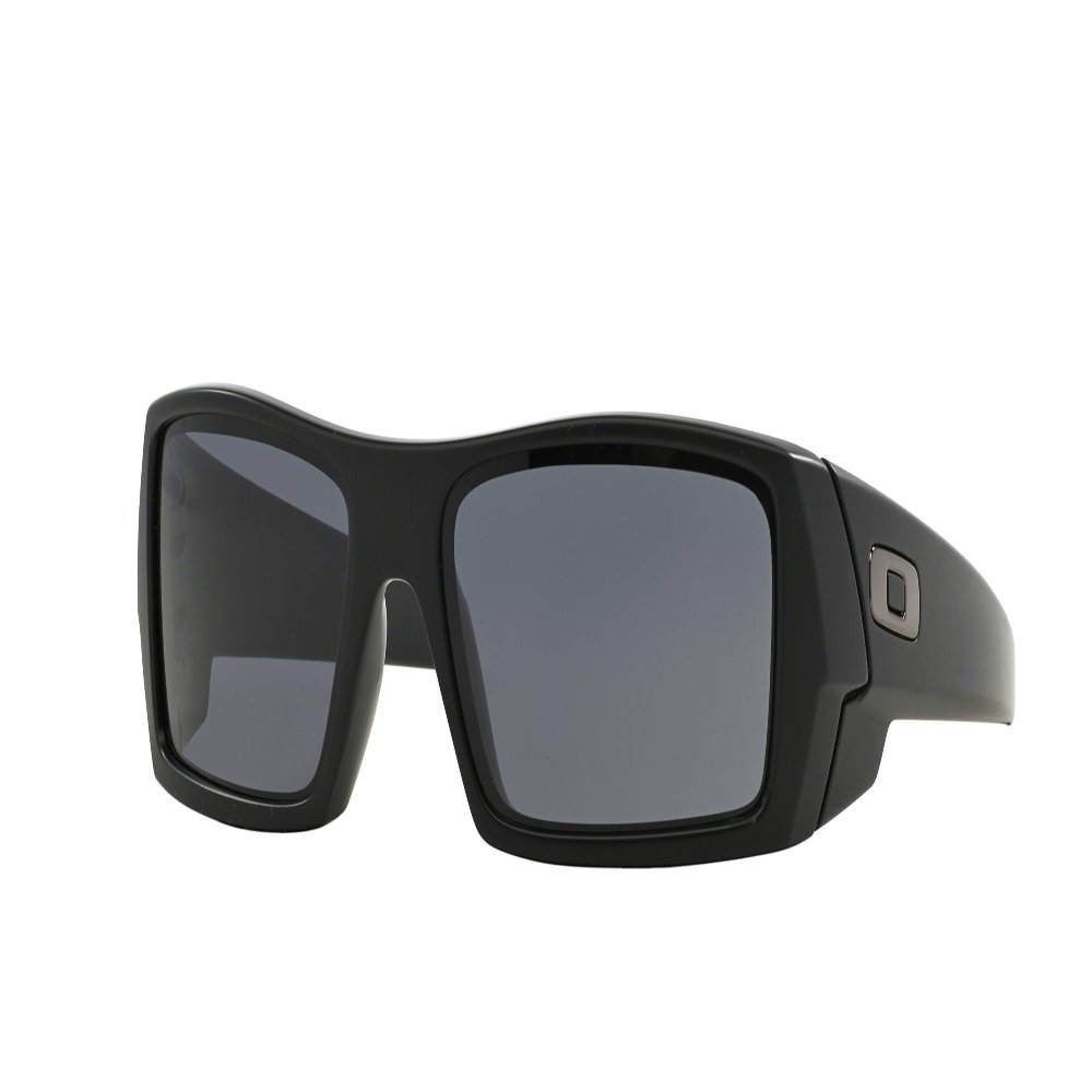 Oakley Gascan Sunglasses Matte Black with Warm Grey Lens 03-473