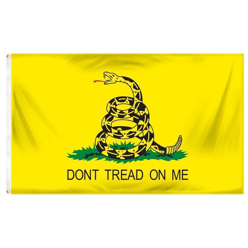 Gadsden Culpeper Super Polyester Flag 4x6 4' x 6' Tea Party Large House Banner