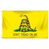 Gadsden Culpeper Super Polyester Flag 4x6 4' x 6' Tea Party Large House Banner view 1