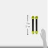Zumba Toning Sticks 1 lb Weights Set of 2, 1 Pound Hand Weights for Women, Dumbbell Weight Set, Durable and Light 1 Pound Weights Set of 2 view 3