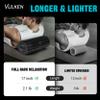 Vulken Extra Long 17 Vibrating Foam Roller 4 Speeds 3800RPM High Intensity Quick Charge Electric Foam Roller Tissue Massager for Muscle Recovery view 3