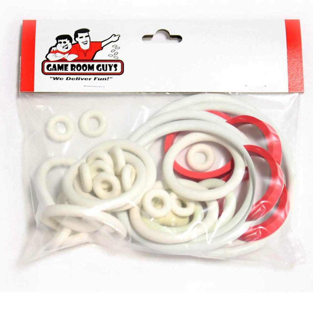 Game Room Guys Gottlieb Pro Football Pinball White Rubber Ring Kit