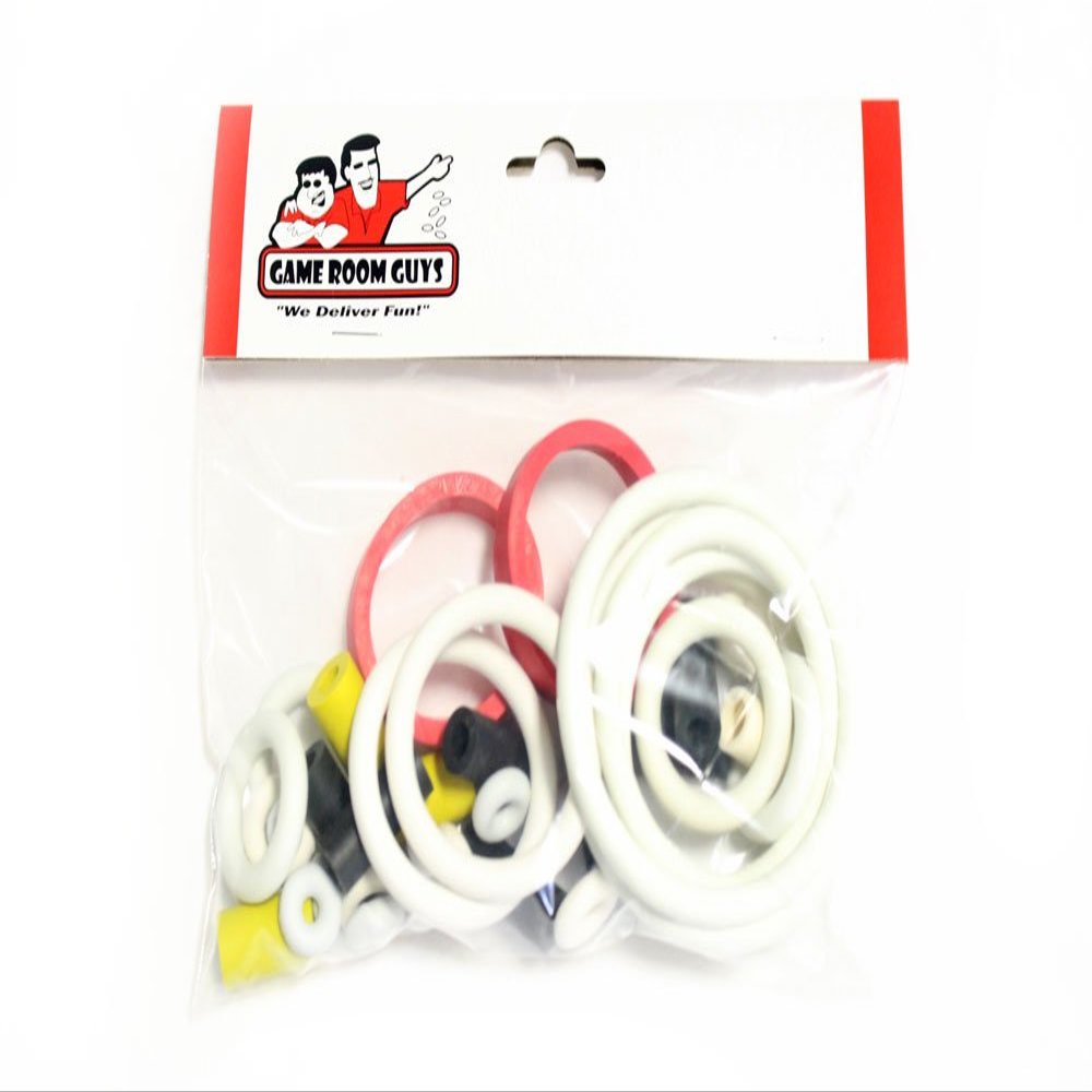Game Room Guys Williams Dracula Pinball White Rubber Ring Kit