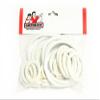 Game Room Guys Gottlieb Cross Town Pinball White Rubber Ring Kit view 1