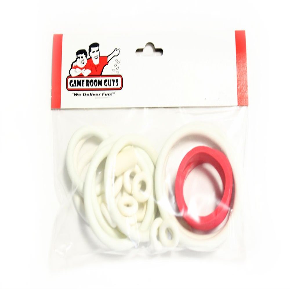 Game Room Guys Allied Leisure Disco 79 Pinball White Rubber Ring Kit