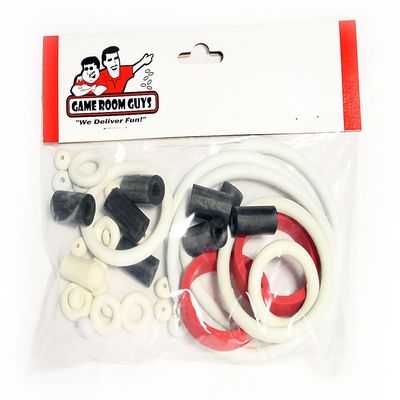 Game Room Guys Gottlieb Wipe Out Pinball White Rubber Ring Kit