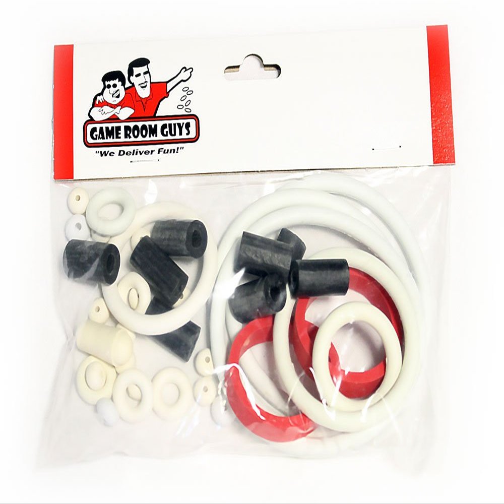 Game Room Guys Gottlieb Wipe Out Pinball White Rubber Ring Kit