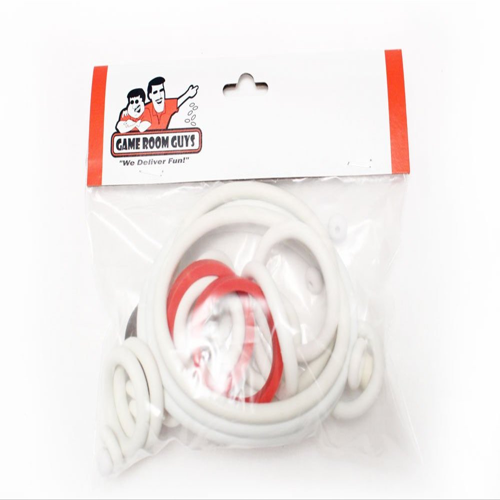 Game Room Guys Gottlieb Quick Draw Pinball White Rubber Ring Kit