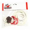 Game Room Guys Gottlieb Surfer Pinball White Rubber Ring Kit view 1