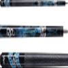 Viper by GLD Products Junior 48" 2-Piece Billiard/Pool Cue, Rock & Roll, 16 Ounce,Blue,50-0404 view 1