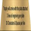 Decade Awards Tiger Trophy - 4 Inch Tall | Engraved Tiger Mascot Award - Customize Now view 2