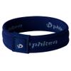 Phiten Titanium Classic Bracelet - Lightweight Elastic Sport Wristband with Aqua-Titanium Technology - Power Elastomer Core with Micro Titanium Spheres - Navy, 6 Inch, (LC0002A) view 1