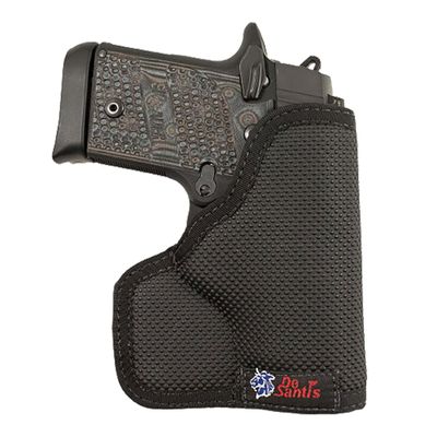 DeSantis Nemesis Pocket Holster - Concealed Carry Holster, Fits COLT PONY, MUSTANG, SIG P238, P238 EQUINOX, S&W M&P BODYGUARD 380, KIMBER MICRO CARRY