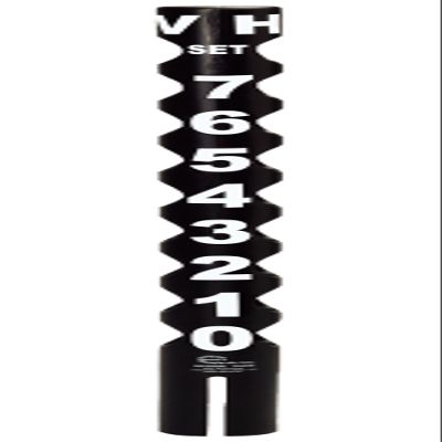 Tourna Tennis Net Post Score Tube, Black