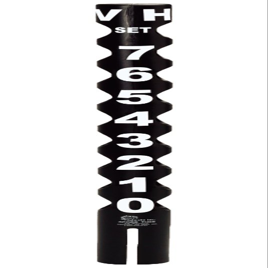 Tourna Tennis Net Post Score Tube, Black