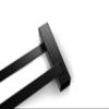 Champro Youth Pitch Rubber with Stanchion , white, black, (4"x18") view 4