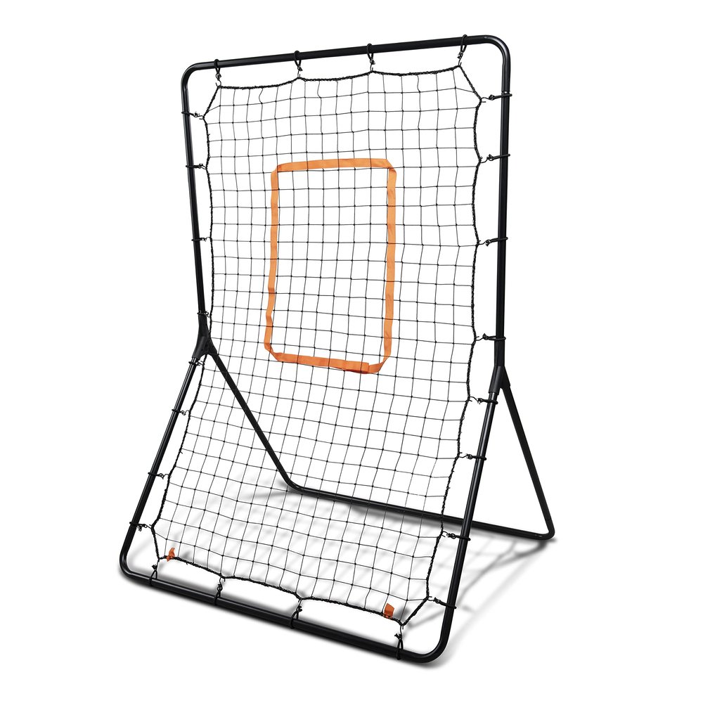 CHAMPRO 3-Way Baseball/Softball Rebound Screen for Training and Practice, 52" x 36",BLACK