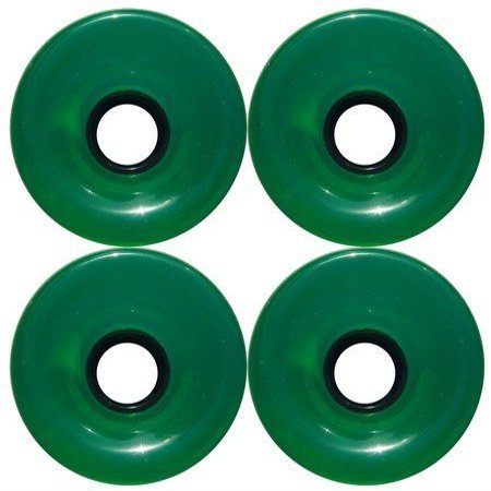 Blank 76mm 78a Offset Hub Green Longboard Wheels