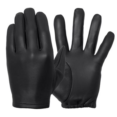 Tough Gloves Patrol-X Ultra Thin Leather Gloves, TD301 Black Size 8
