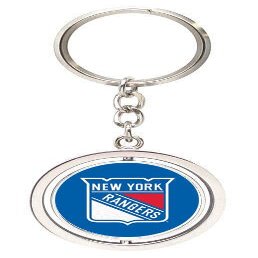 aminco NHL New York Islanders Spinning Logo Keychain Multicolor, One Size