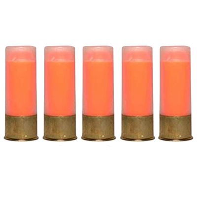 ST Action Pro 12 Gauge Snap Caps  5 Pack Inert Training Dummy Rounds for Dry Fire, Reloading & Malfunction Drills  Brass Casing, Orange UV Insert  Veteran-Owned, Assesmbled in USA  Safe & Reusable