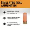 ST Action Pro 12 Gauge Snap Caps  5 Pack Inert Training Dummy Rounds for Dry Fire, Reloading & Malfunction Drills  Brass Casing, Orange UV Insert  Veteran-Owned, Assesmbled in USA  Safe & Reusable view 3