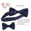 GUCHOL Child Kids Green Suspenders Bow Tie for Boys and Girls Adjustable Elastic Classic Accessory Sets Age 1 to 13 Year 26 INCH (1-5 Year) view 3