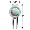 GRAPHICS & MORE Opal Gemstone Picture (Image Only) Golf Divot Repair Tool and Ball Marker view 4