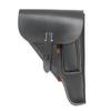 German WWII P-38 Softshell Black Leather Holster P38 view 1