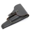 German WWII P-38 Softshell Black Leather Holster P38 view 3