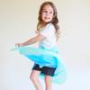 Sarah's Silks Enchanted Playsilk, 100% Silk Scarves for Kids and Toddlers, Sensory Toys | Bright Square Scarves, Montessori Waldorf Toys for Imaginative and Pretend Play - Sea view 4