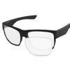 Glintbay 100% Precise-Fit Replacement Sunglass Lenses for Oakley TwoFace OO9189 - Crystal Clear Non-polarized view 3