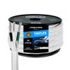10 Gauge 3 Conductor Marine Wire - 13 ft Triplex Round Marine Grade Wire Tinned Copper Oxygen-Free Insulated - 10/3 AWG UL 1426 Standard PVC Wire for Boat, Automotive, Speakers, Camper & Trailers view 1