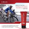 dznuts - InHeat Embrocation Cream - Anti-Grime Adhesion for Cooler Days, Weather-Proof Film, Warms and Soothes Skin and Muscles - Medium - 6 oz Tube view 2