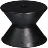 C.H. Yates Rubber 80-3143-4 4" Bow Roller 1/2" Shaft view 1