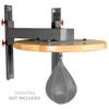XMARK Professional Adjustable Speed Bag Platform, Wall Mount Boxing & MMA Speedbag Board for Home Gym Training view 2