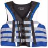 O'Brien Men's 4 Buckle Nylon Pro Life Vest (Blue/White/Black, 5X-Large, Chest 62-68-Inch) view 1