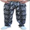 Mens/Womens Baggy Workout Pants. Bodybuilding Active wear. Gym Workout Pants with Our Grey Tide Design view 1
