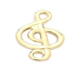 JJ Weston Treble Clef Music Note Tie Tack. Made in The USA.